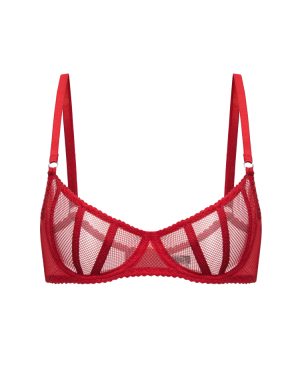 Balconette Red Petal Desire