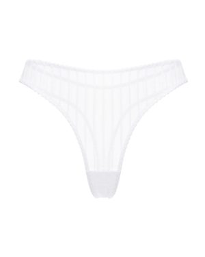 High thong Passion White
