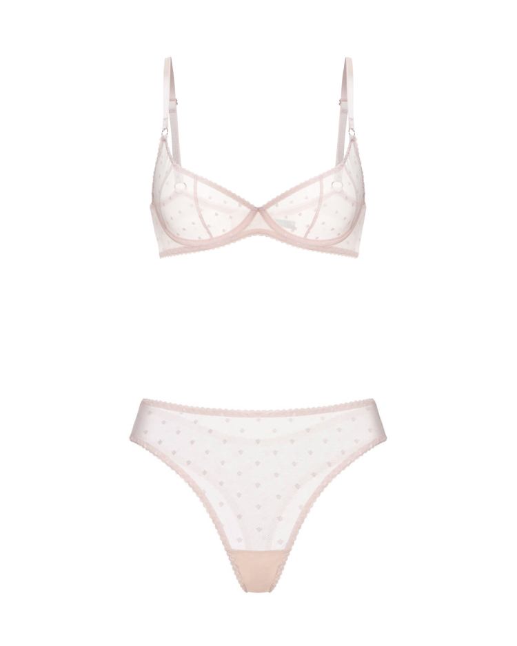Milk Dots Desire set