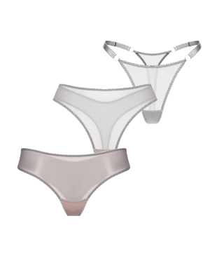 3-pack: Grey