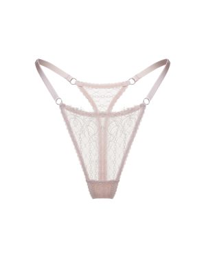 Tanga thong Ash Rose