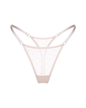 Tanga thong Milk dots