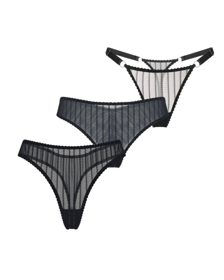 3-pack: Passion Black