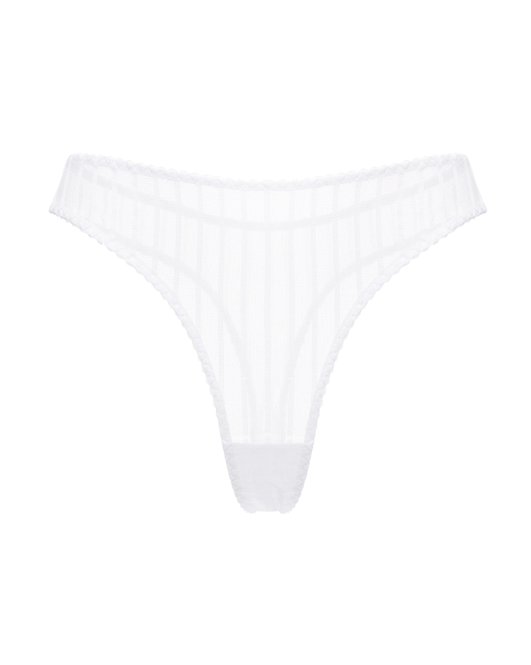High thong Passion White