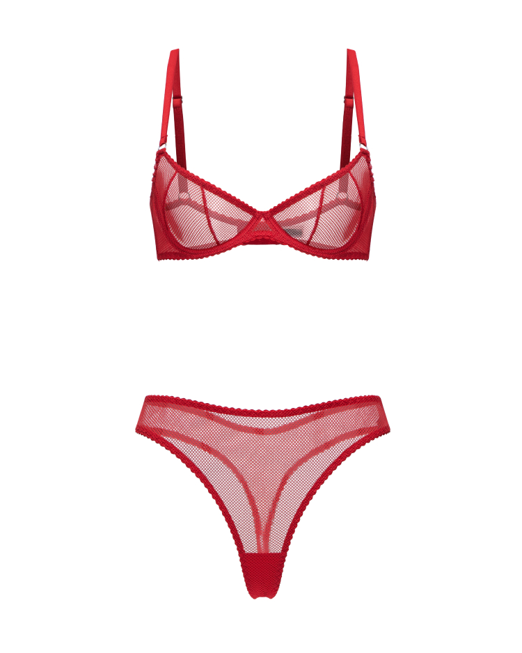 Red basic Desire set