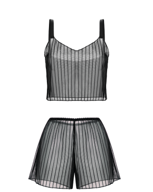 Pajamas Passion Black