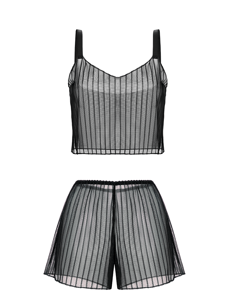 Pajamas Passion Black
