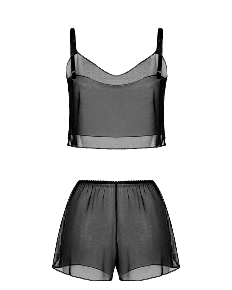 Pajamas Petal Black